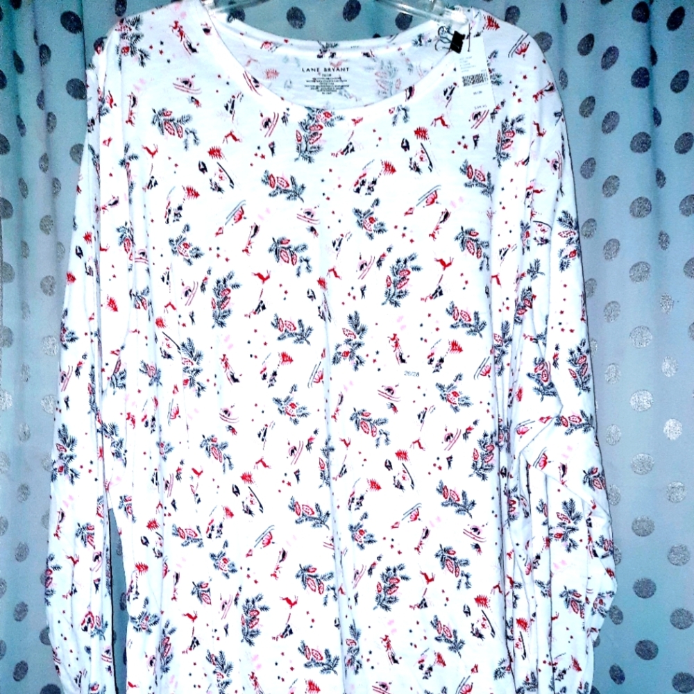 Lane Bryant Long Sleeve Top 26/28 NWT
